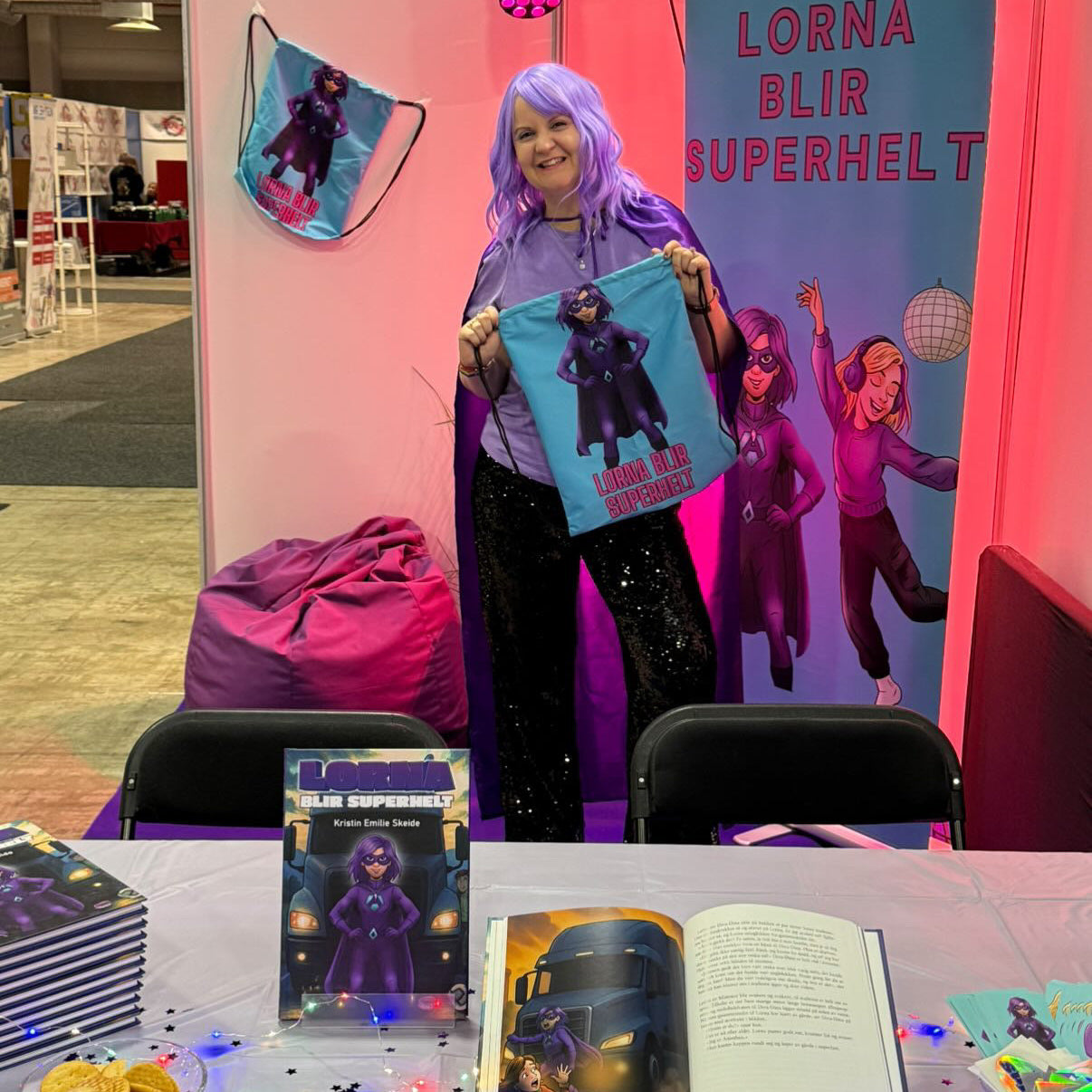 Lorna blir superhelt