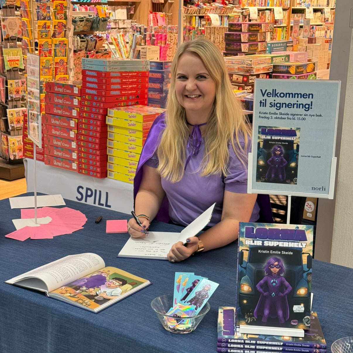 Lorna blir superhelt