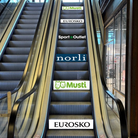 Trinnprofilering til rulletrapp